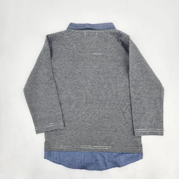Andy & Evan Boys Long Sleeve Polo with Elbow Patches Size 3T - Picture 6 of 9